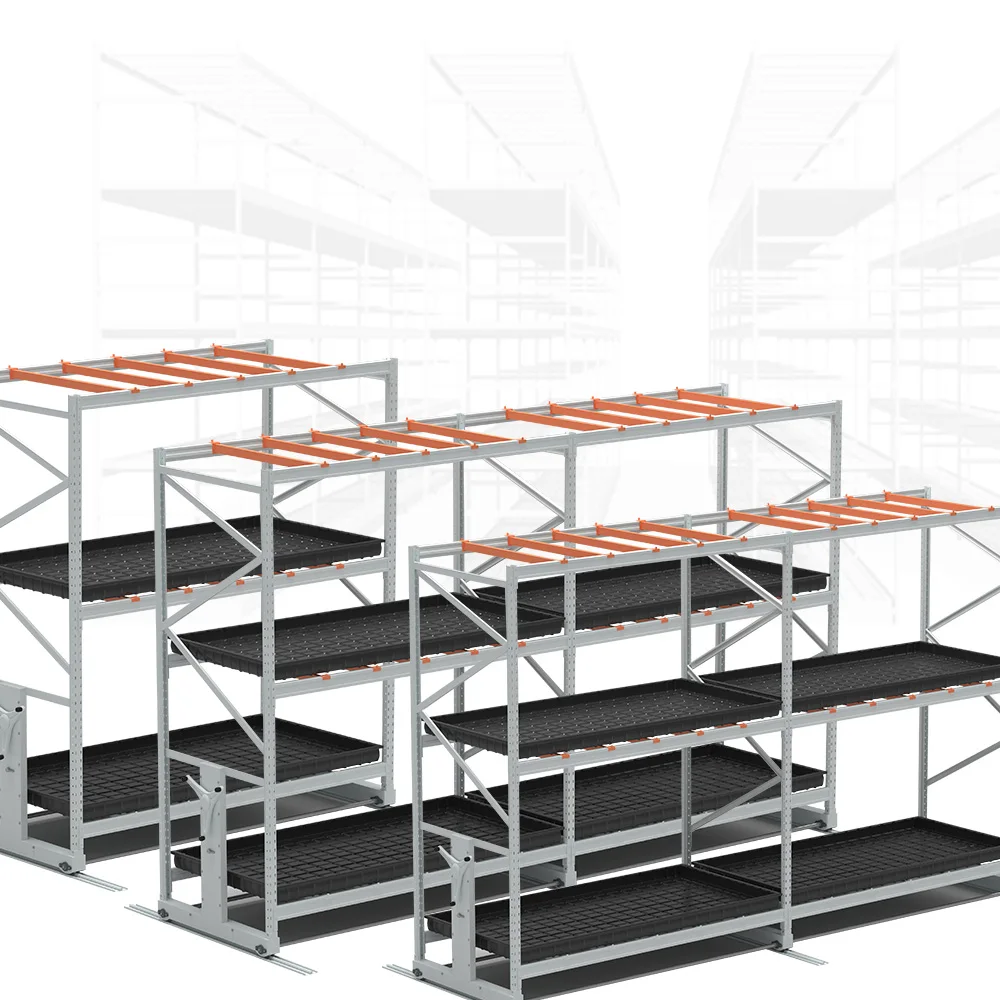 Factory Direct Discount And Flow Rolling Bench Vertical Grow Rack System Grow Trays Mobile Grow Rack Supplier In China