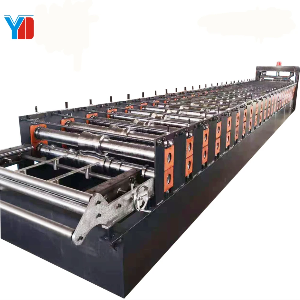 Steel floor decking Metal Shipping Container Panel Car plate sheet roll forming machine