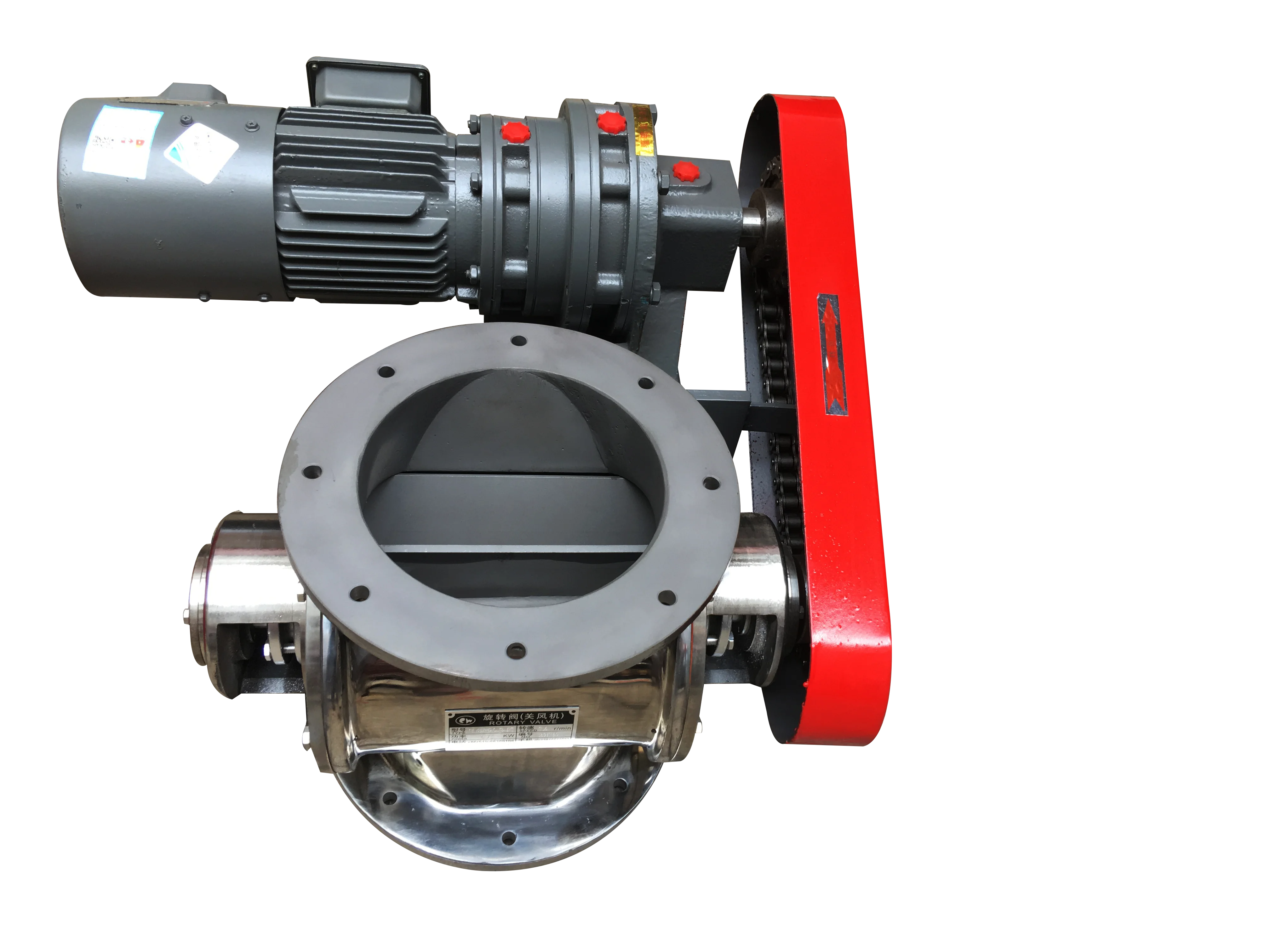 factory direct sale  inner spraying Tungsten carbide Rotary valve Turn off the fan