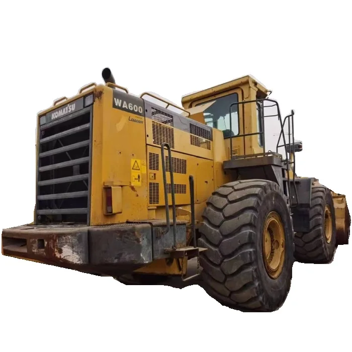 Хорошее качество, б/у Автопогрузчик komatsu wa600, Япония, Автопогрузчик с колесами wa600