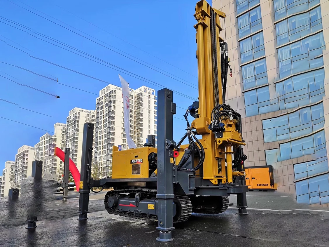 Китайский Топ бренд XSL5/280 500 м буровая установка для бурения скважин цена на продажу