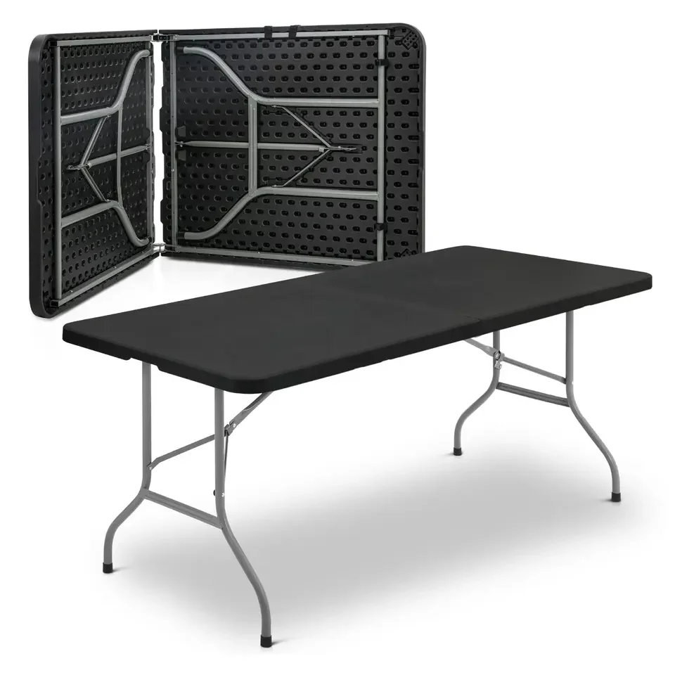 6 foot hdpe folding table 6 ft tables banquet plastic folding table Outdoor Picnic Party events use