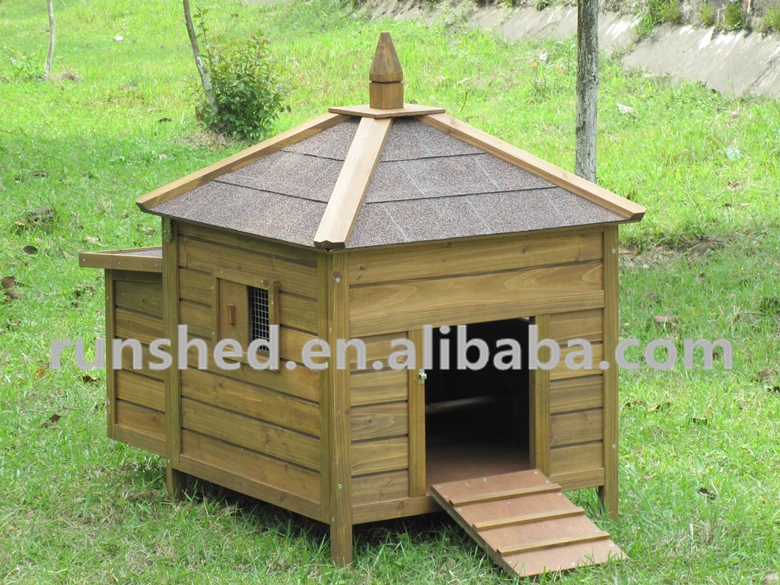Wooden Chicken Dog Cages Garden Outdoor Pet House Furniture For One Hen Duck Factory Wholesale Rabbit Chicken Cages