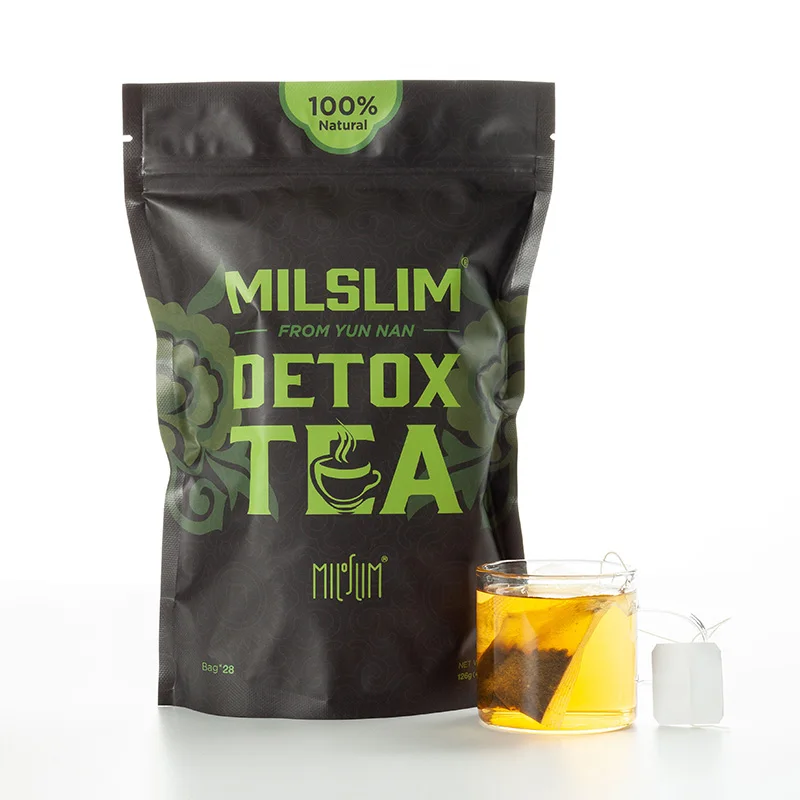 Wholesale Milslim  Fast Weight Loss Body Shaped Flat Tummy Tea Detox Beauty  Slimming Tea
