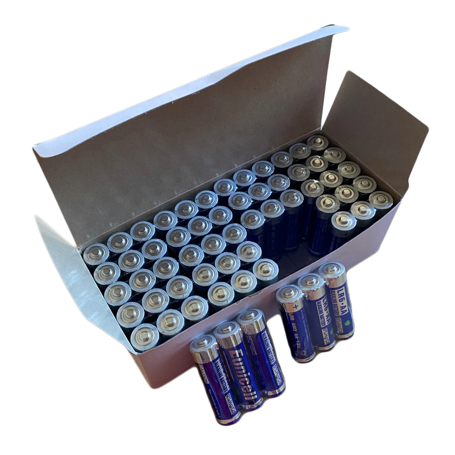 Product Line Iec E91 Dry Battery 1.5 Volt Lr6 No.5 Aa Size Am3 1.5v Super Pilas Alcalinas Alkaline Batteries in Shenzhen
