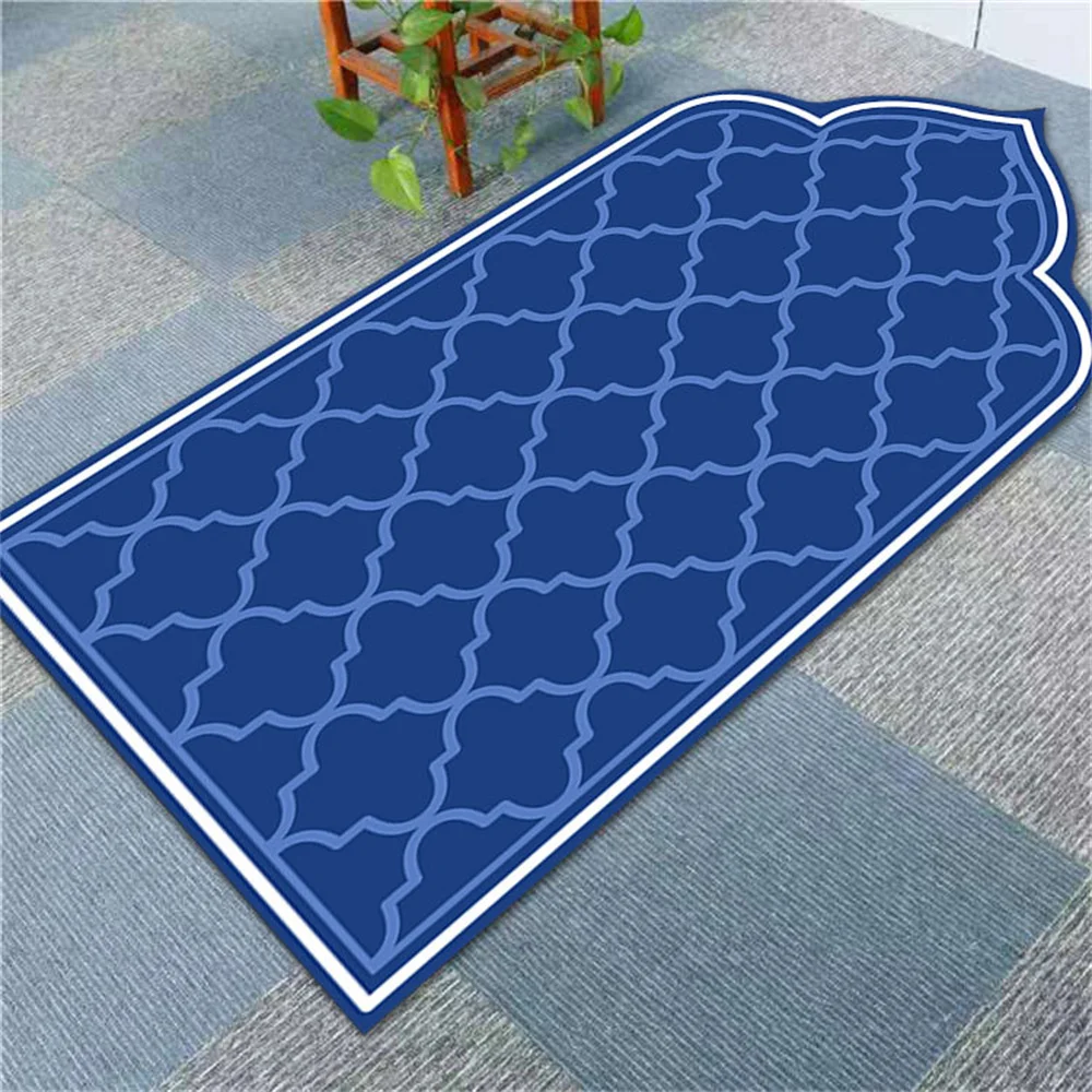 Manufacturer Turkey Sajadah Muslim Prayer rug praying mat Islamic coral velvet in China carpets and rugs praying mat islamic