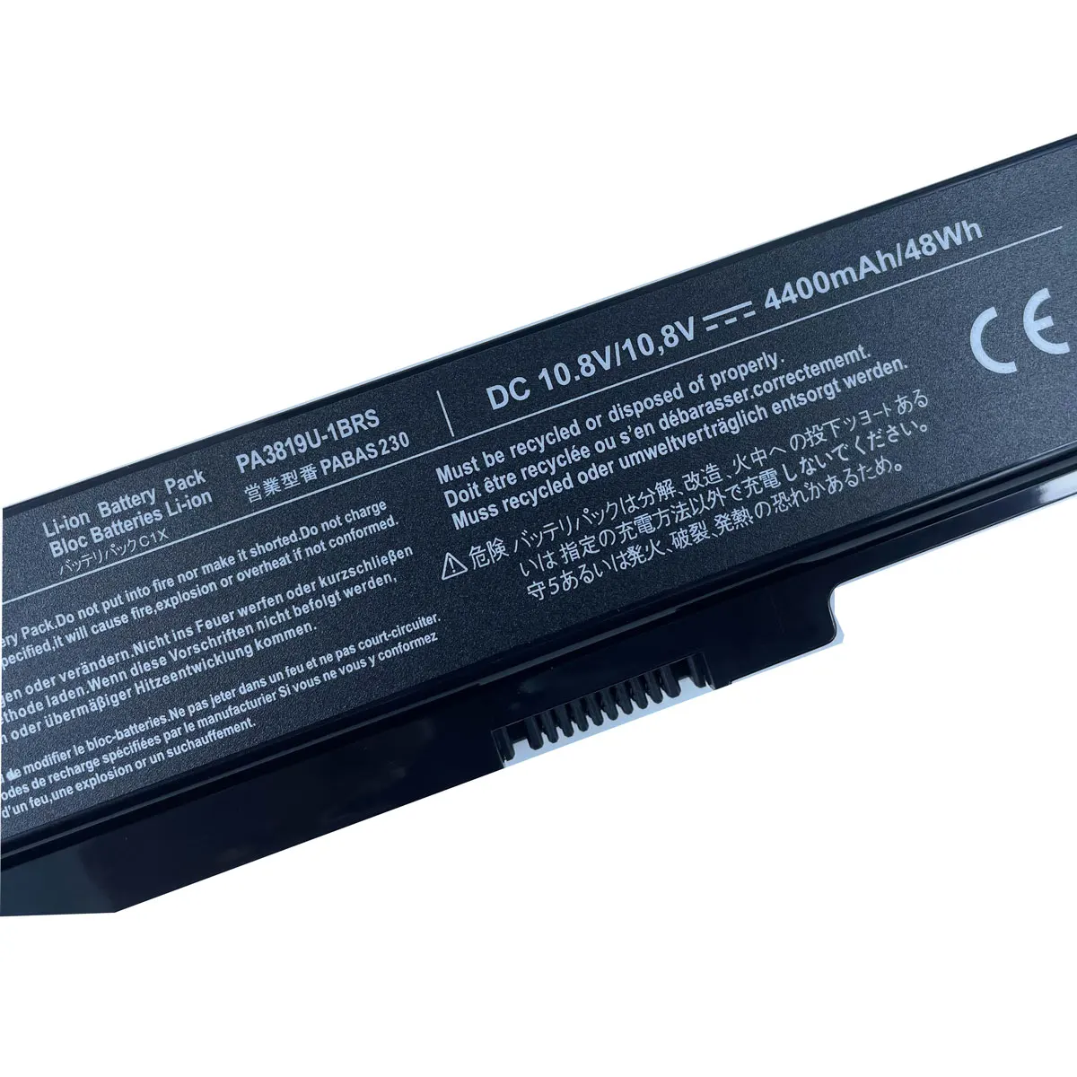 PA3817U-1BRS Laptop Battery for Toshiba Satellite L745 L755 A660 C640 C650 C655 C660 L510 L630 L640 L650 U400 L645 L655