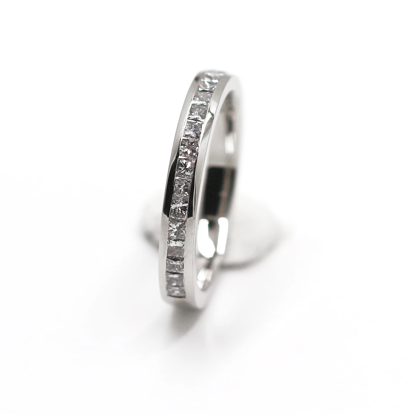 Luxury CVD 10K 14K 18K Solid Gold Lab Created Diamond Engagement Ring IGI GIA Certified Princess Cut Lab Diamond Wedding Ring