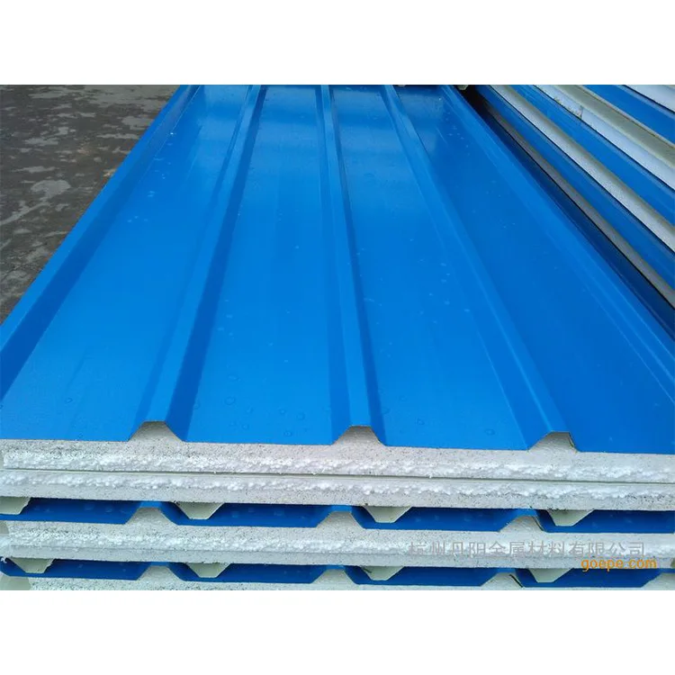 EPS polyurethane corrugated foam roof sandwich panel price m2