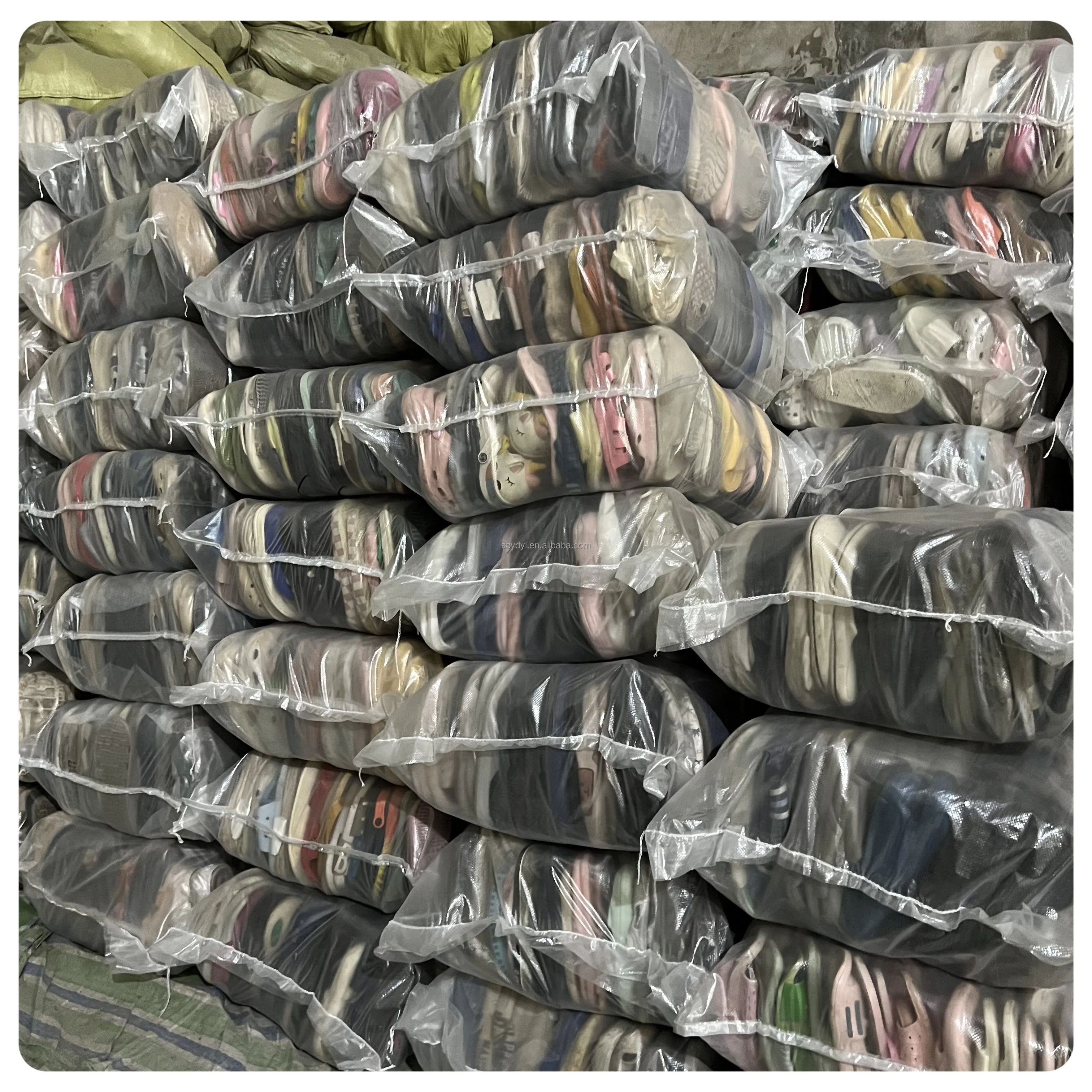 S16 Second hand slipper summer sandals bale fashion casual toe slides vacation outdoors used wholesale cheap slipper flat