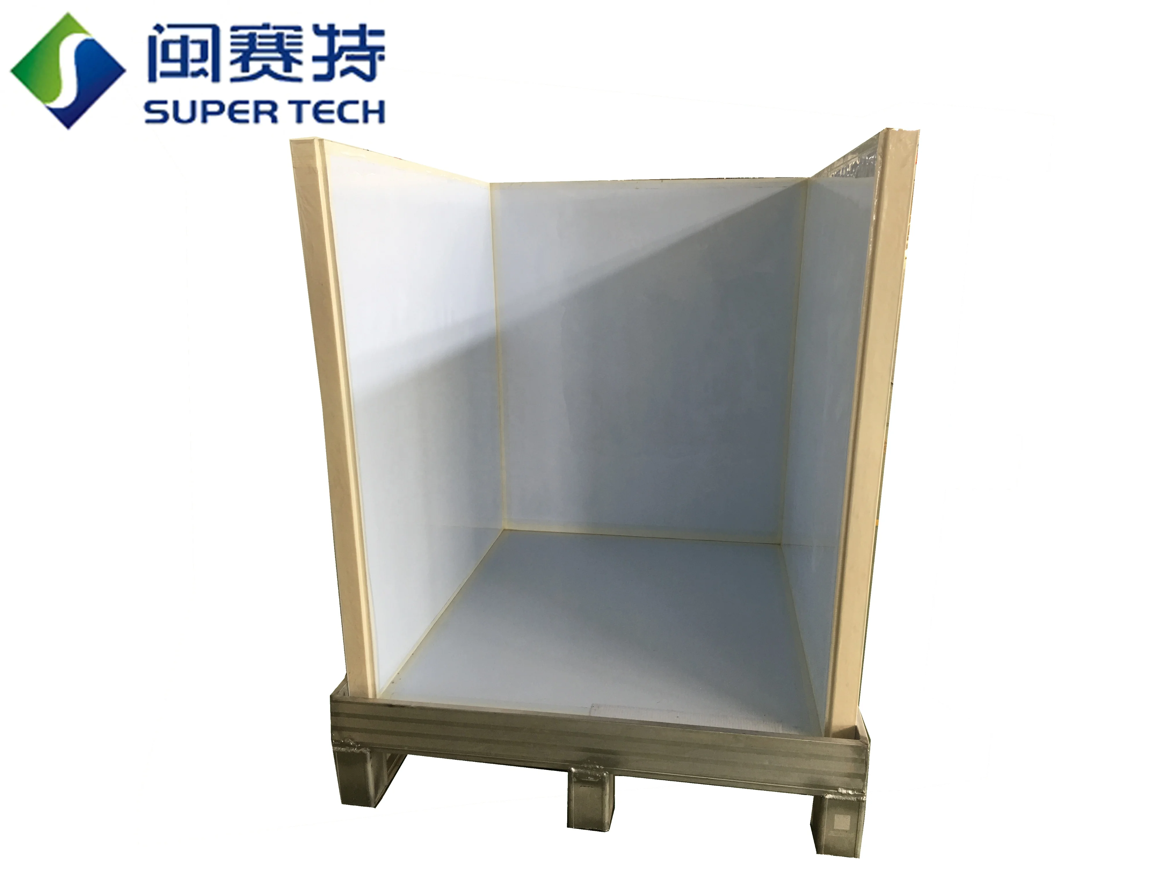large/Recycling Detachable Pallet Insulated Cooler Box for cold chain physical distribution