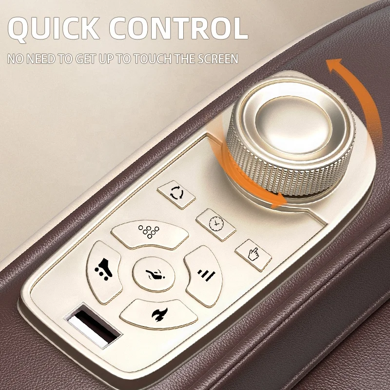 Роскошное высококачественное коммерческое массажное кресло Leercon с SL-треком и ИИ-голосом 4d со светодиодной подсветкой