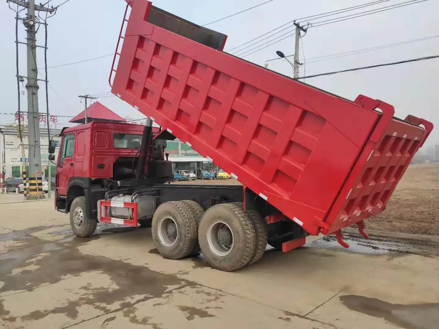 SINOTRUK HOWO 6*4 Tipper Dumper Truck Dump Truck 375 hp used truck euro 3