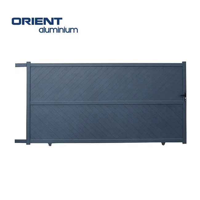 Индивидуальные Автоматические Алюминиевые консольные ворота из сплава