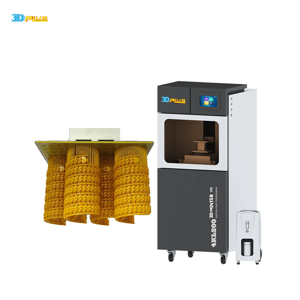 Hot Sale 4K High Precision Fast Printing Large Print Size DLP 3D Printer for Jewelry