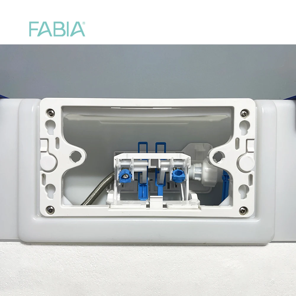 Factory direct sale conceal tank flush hidden plastic wall mount toilet flush tank