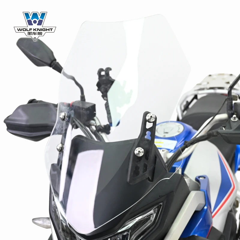 JICHELANG for Kove 525X Modification Windshield Motorcycle Handle Motorcycle Accessories Universal Windshield