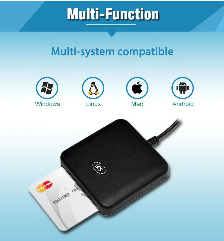  Низкая цена портативный USB небольшой EMV контакт IC чип карт ридер от производителя