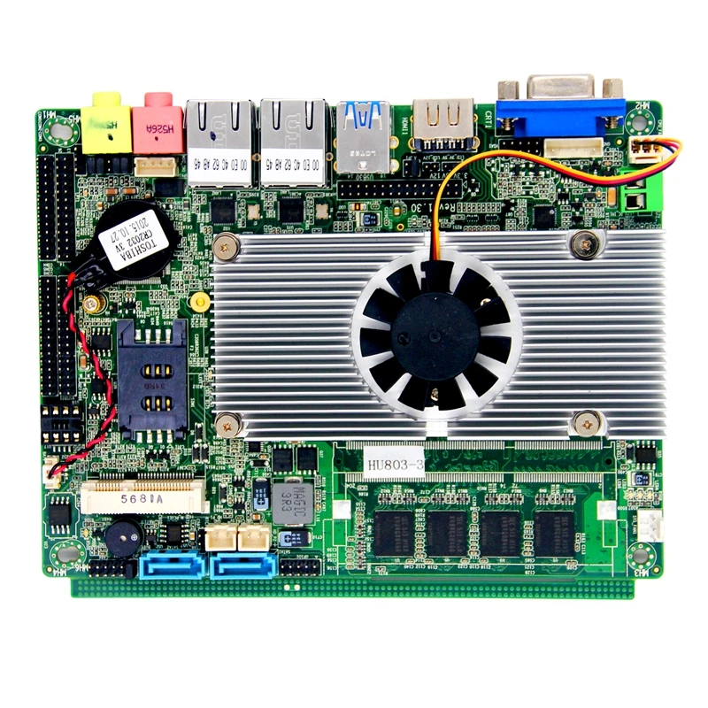 3 display 7 USB Industrial mainboard 12gb memory onboard 5th generation CPU I3 I5 I7 processor embedded Computer motherboard