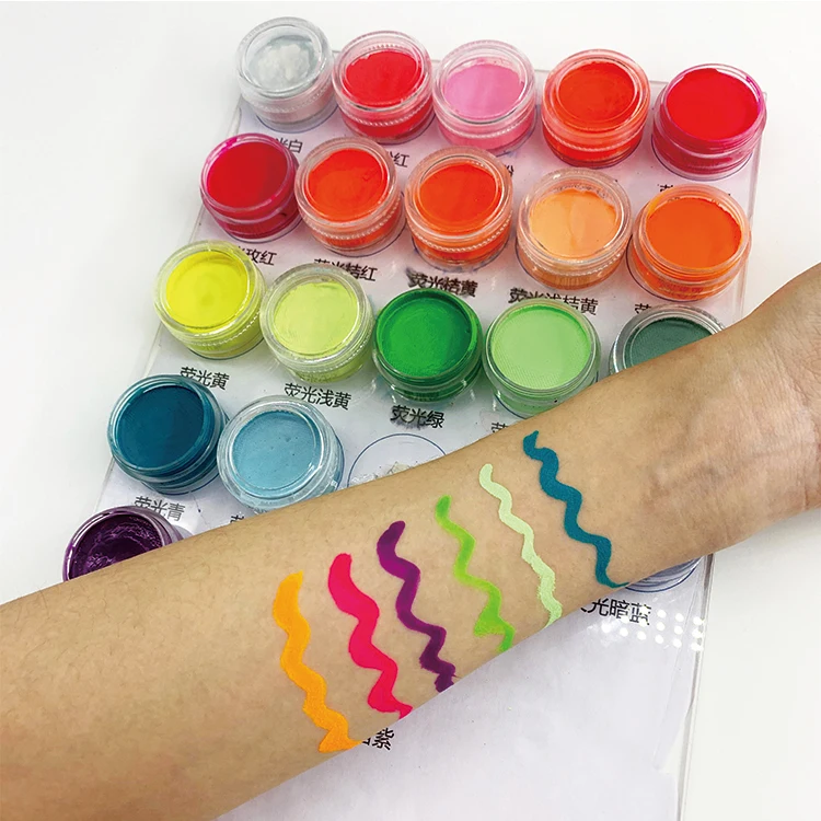 Wholesale Hot sale face painting suppliers body paint Colors Water Activated Eyeliner Oem Water Proof Eye make up