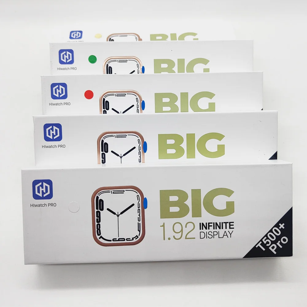 Reloj T500+PRO Big Screen Smart Watch Heart Rate Series8 For Ios Android smartwatch T500+PRO Series 8