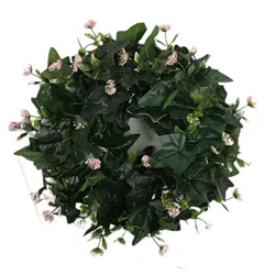 Artificial Eucalyptus Garland Silk  Ivy Vines Greenery Rattan Plants Wreath for Wall Room Garden Home Wedding Decor