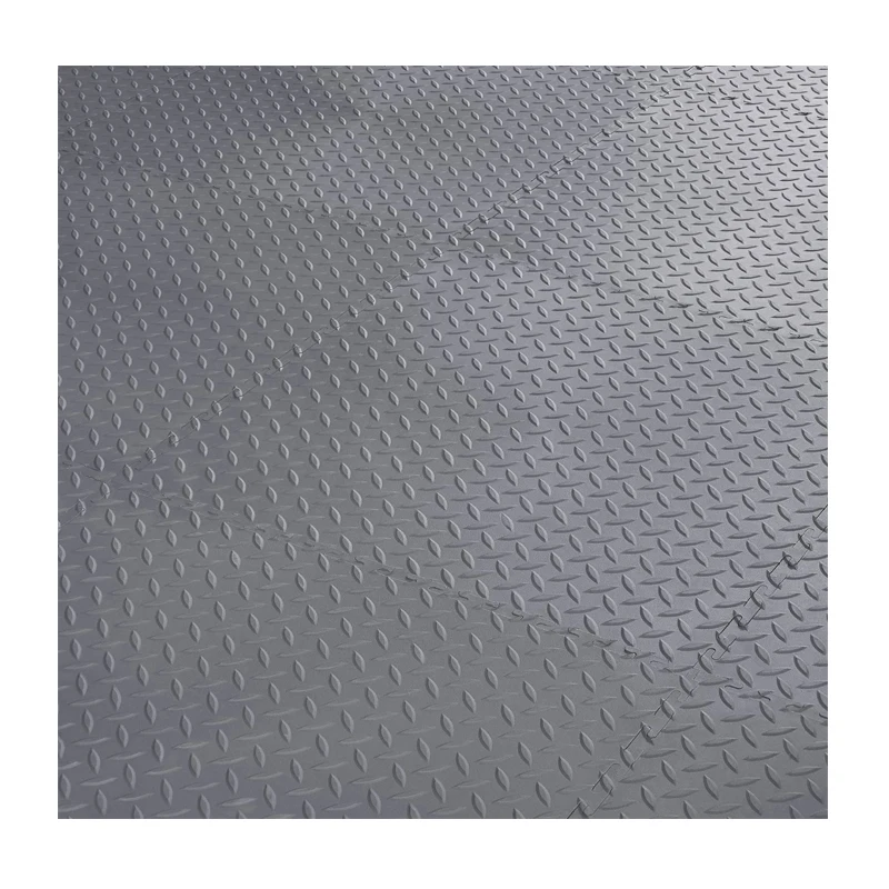 Eco-friendly Customized Waterproof Heavy Dust Anti-slip 5mm PP PVC Rubber Flooring Garage Mats