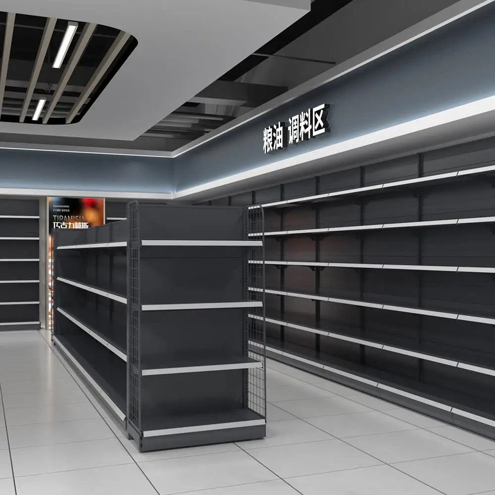 Convenience Display Rack Wholesale Metal Supermarket Shelves Equipment