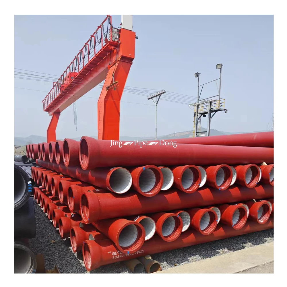 ISO2531 EN545 EN598 K9 High Quality Factory Price Ductile Cast Iron Pipe 6 Inch 32Inch Iron Round Pipes
