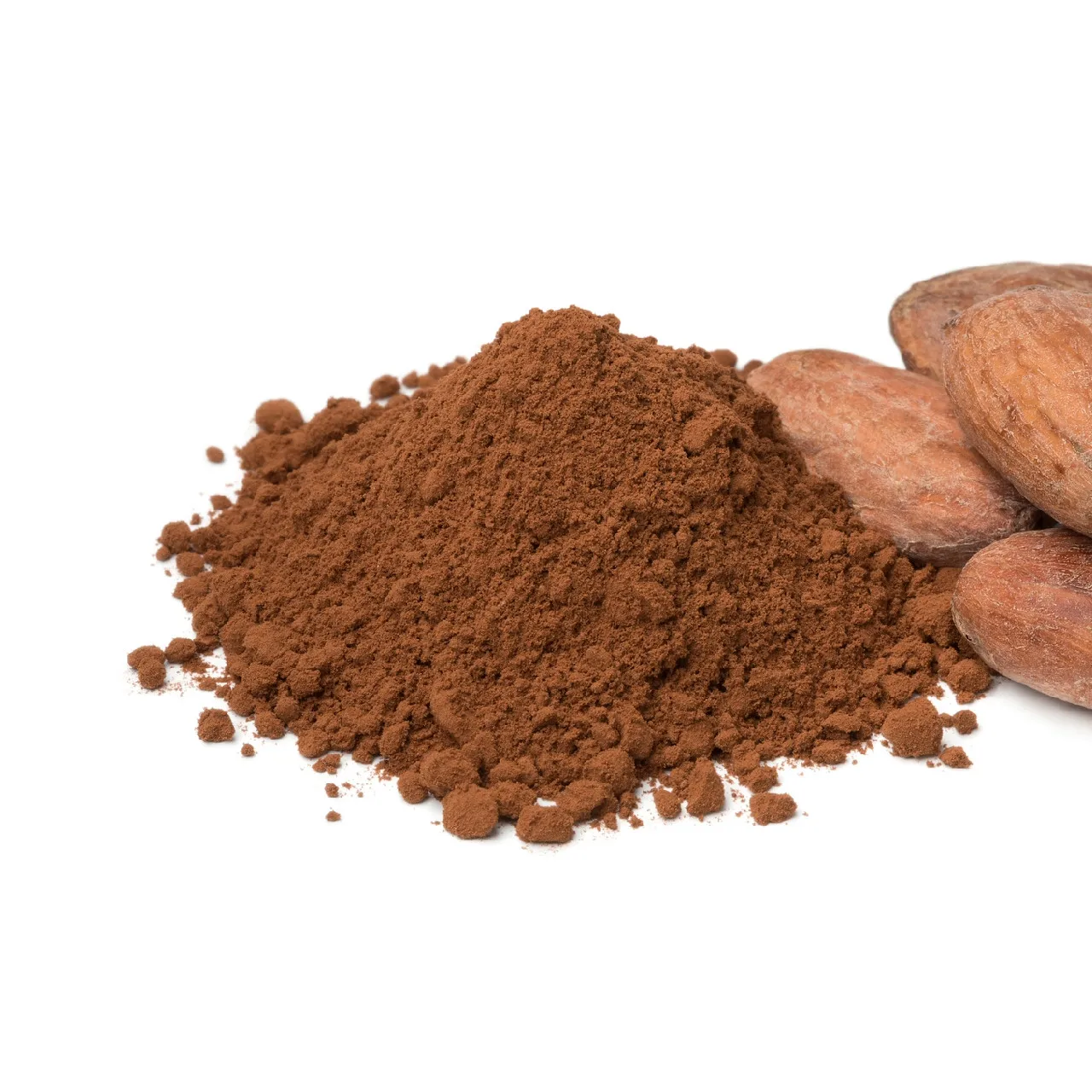 Natural Alkalized Cocoa Powder Raw Materials for Chocolate Bulk or Bag Packaging Available
