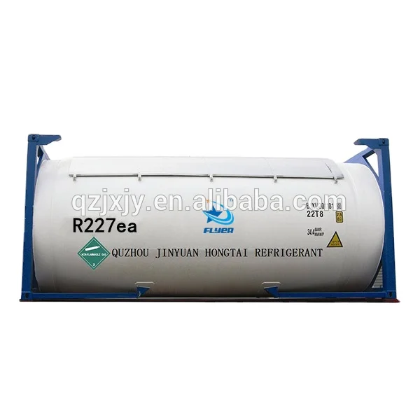 
99.8% purity gas hfc227ea for fire extinguisher use 