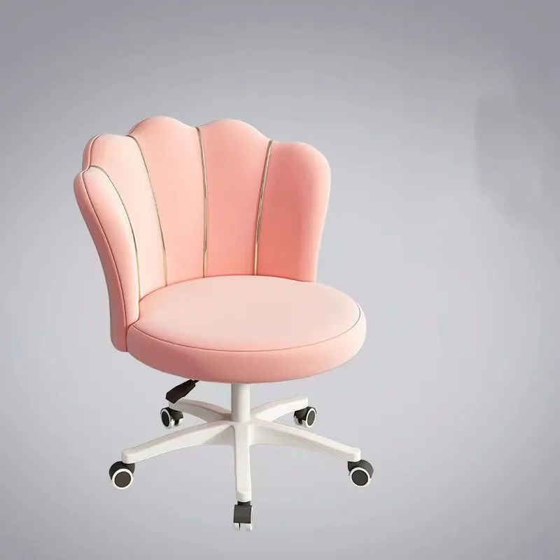 Home simple comfortable computer chair girls dormitory learning swivel chair bedroom back makeup chair
