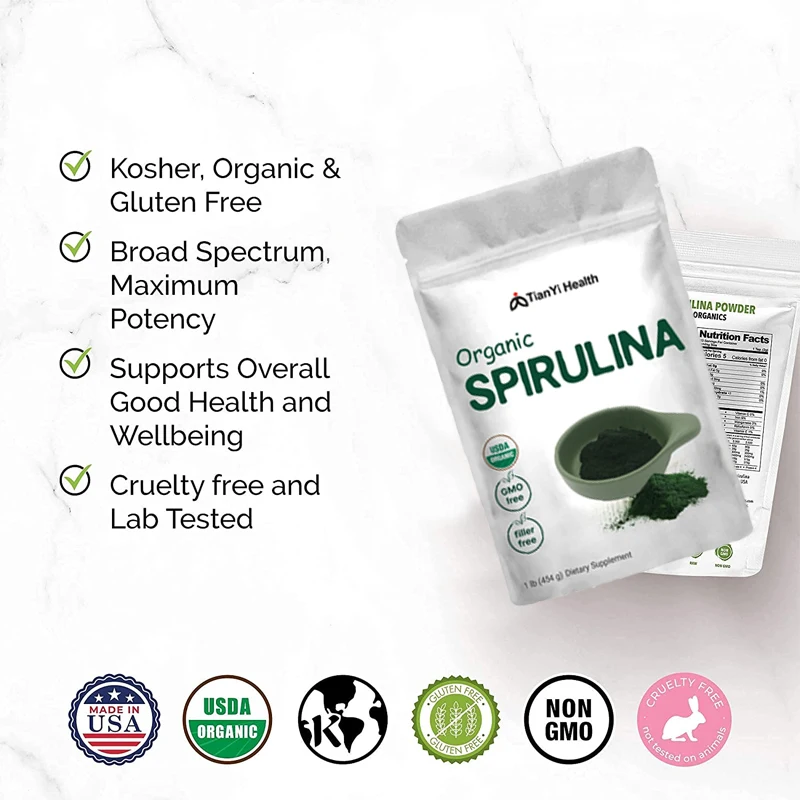 Wholesale Price Natural Supplements Organic Spirulina Powder,Spirulina