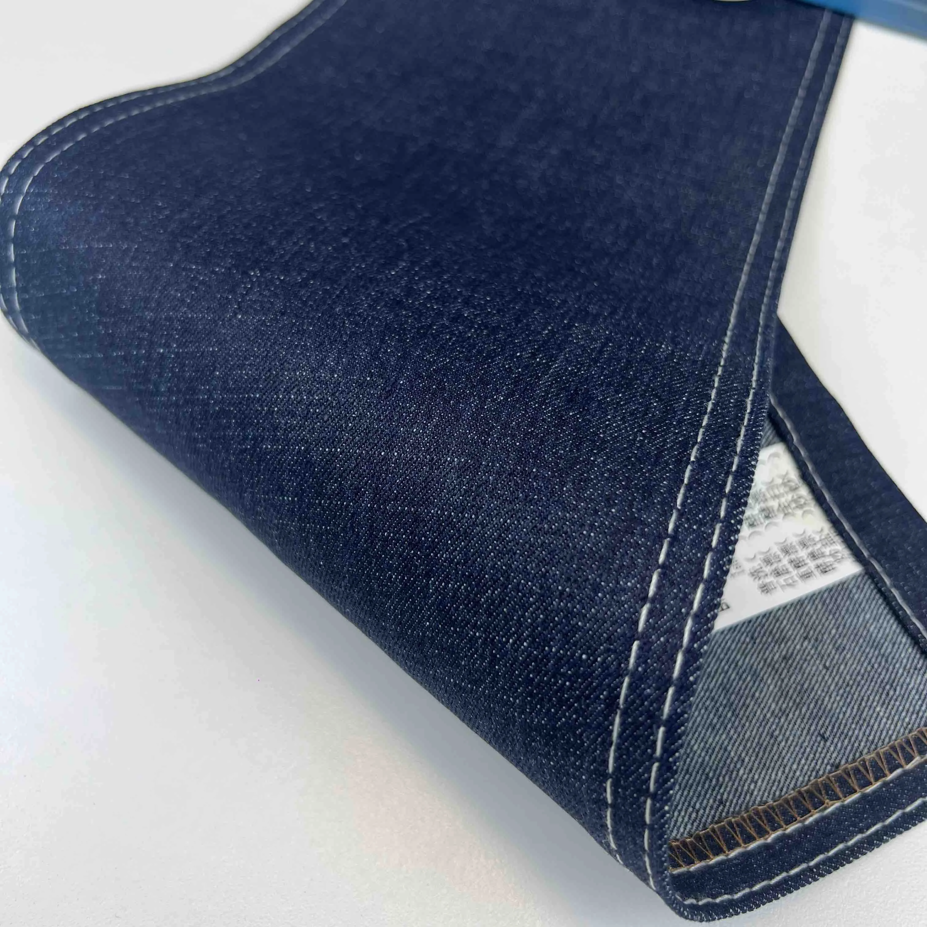 Heavy Weight of Cheaper Jeans Fabric With Crosshatch Denim Stock Lot for India Market Jean Samples