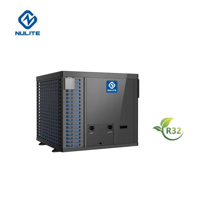 NULITE CE 26kw-42kw big heating capacity R32 wifi Inverter Spa heater air to water swim pool heat pump pompa ciepla R290
