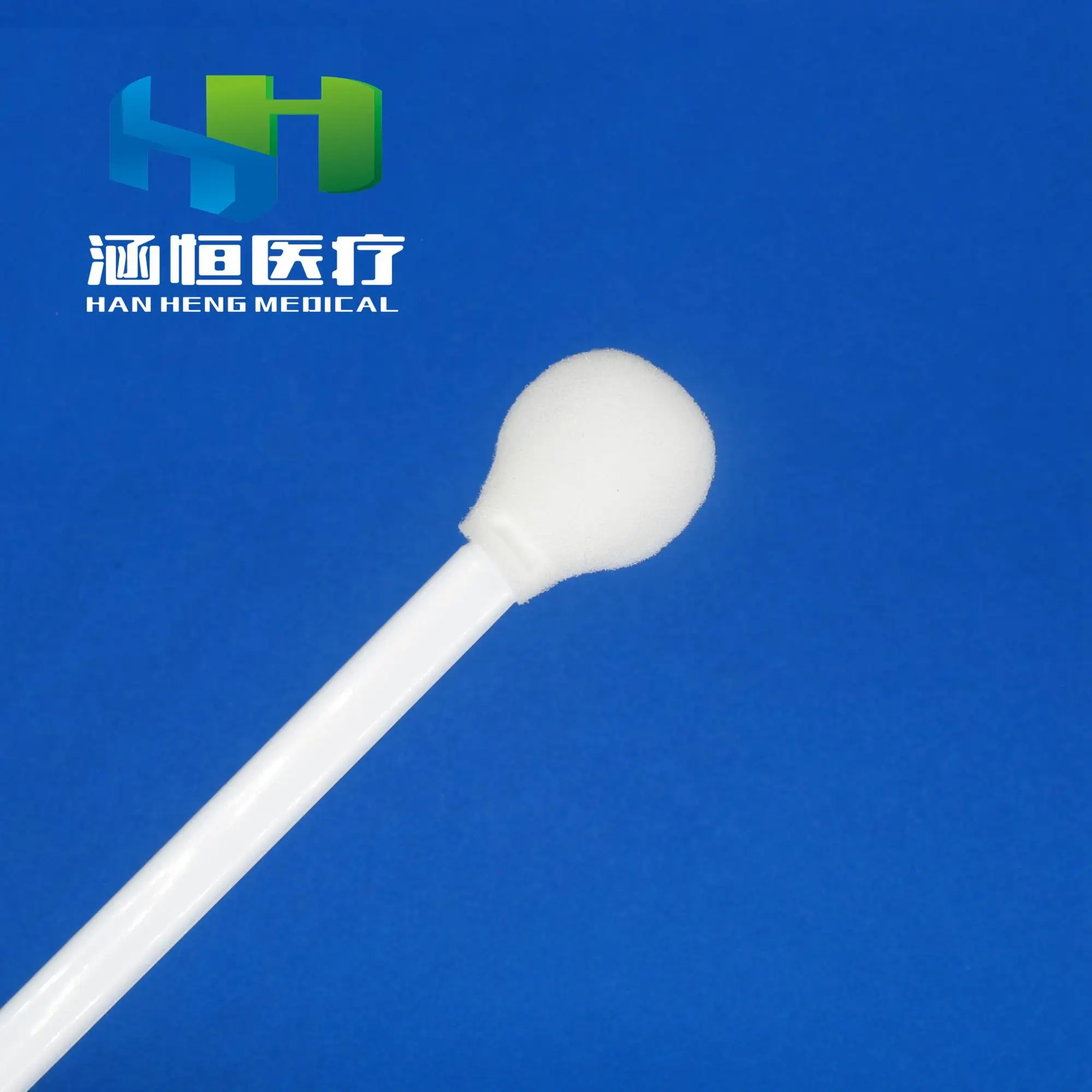 Disposable medical foam sampling sponge oral swabs stick oral swab for mouth cleaning and tooth care