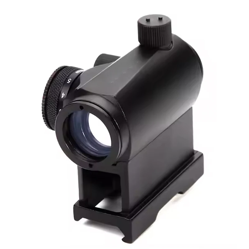 T1 1x20mm waterproof Red Dot Sight Tactical Reflex Optical compact scope For Outdoor Hunting Adjustable with 11mm 20mm mount