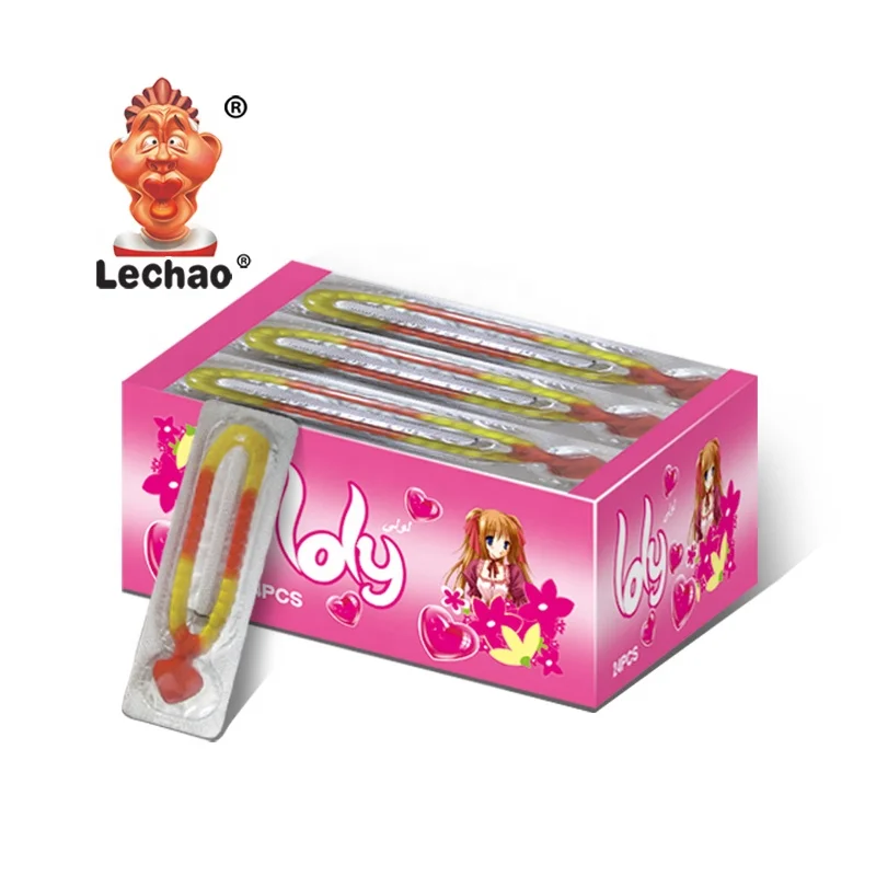 Snacks wholesale ladies crystal necklace sweet gummy fruit jelly candy halal custom gummy candies