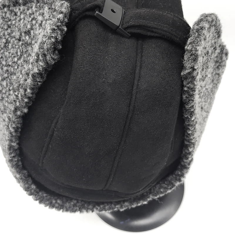 2021 new style custom logo winter hats for kids warm velvet knitted hat with ears wool beanie knit hat for baby