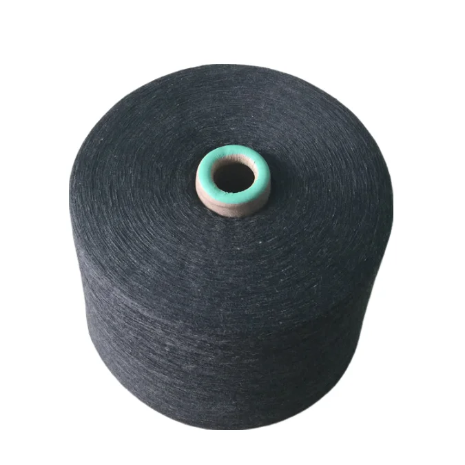 18s 19s 20s CVC & TC Spun Yarn Knitting Regenerated Polyester Cotton Blended Yarn Use GRS Certified