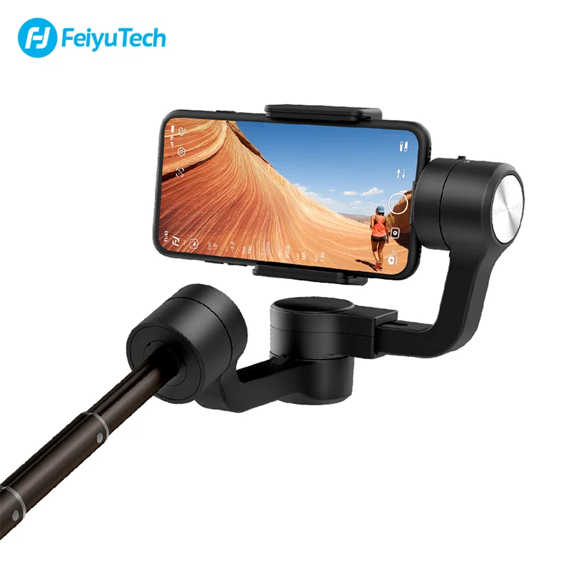 FeiyuTech Vimble 2s Handheld Smartphone Gimbal Phone Stabilizer Selfie Stick 180mm Extend Pole for iPhone 11 X Xs XIAOMI Samsung