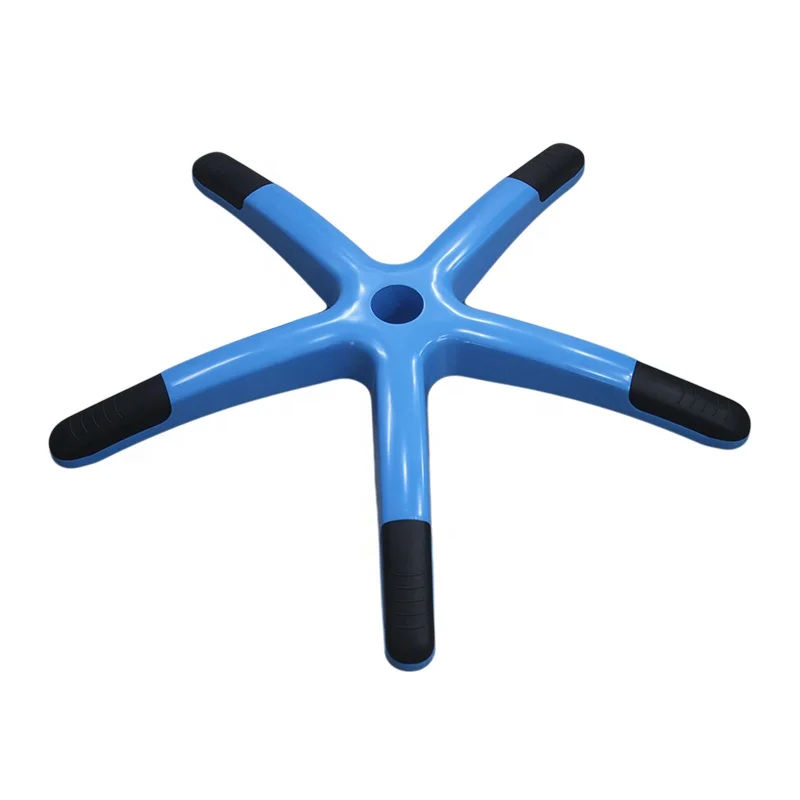 WXJ-07-C Hot-selling die cast color aluminum alloy 5 star base game chair accessories, office chair base