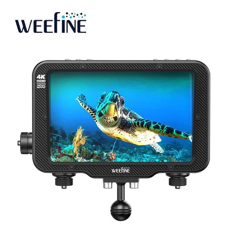 Weefine WED-7 PRO Underwater Monitor professional diving gear high-definition monitor for underwater photographer