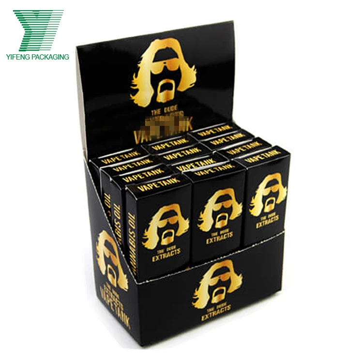 Custom Logo Paper Packaging Counter Top Display Box Wholesale Luxury Cardboard Gift electronics Display Box with Tear off Line