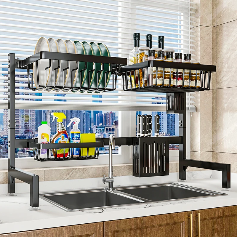 Hot-selling Kitchen Over Sink Storage Rack Drying Rack Bowl And Dish Rack