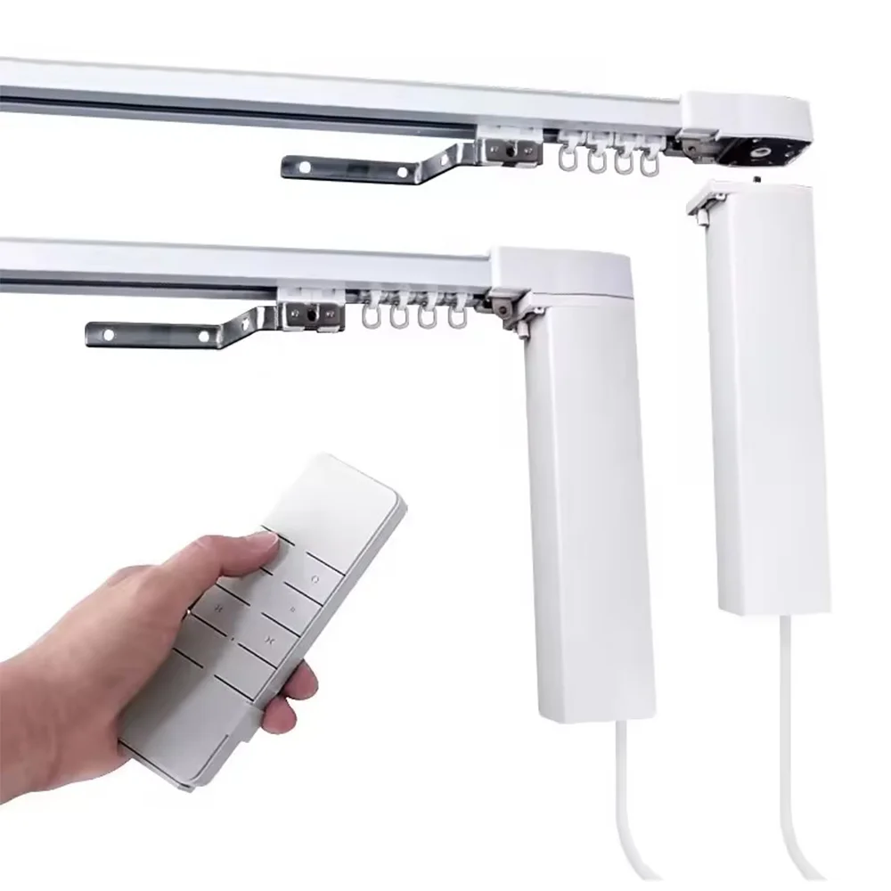 New Design smart curtain motor new upgrade wired and wireless