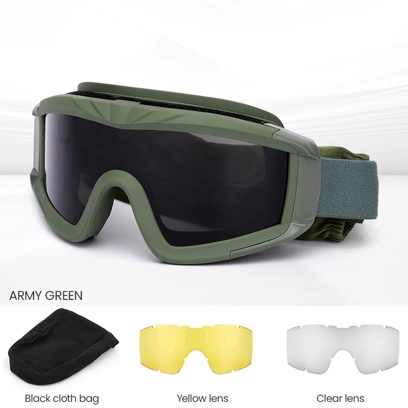Custom oem sunglasses tactical glasses protective helmet glasses design tactical glasses