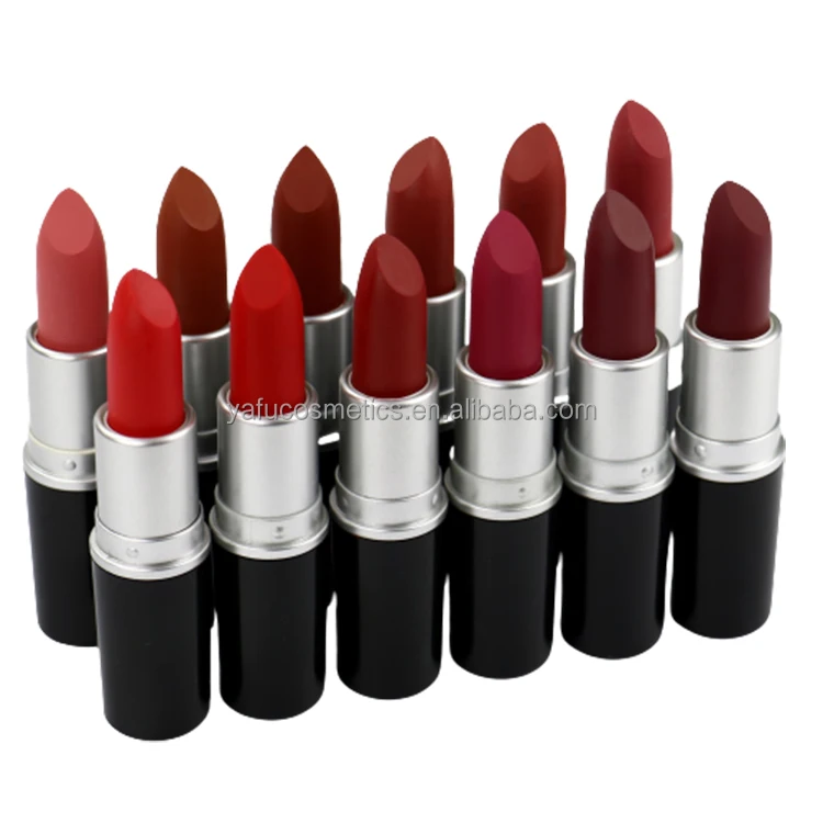 Low Moq No Logo Private Label Bullet Shape Tube Makeup Waterproof Matte Long Lasting Lipstick