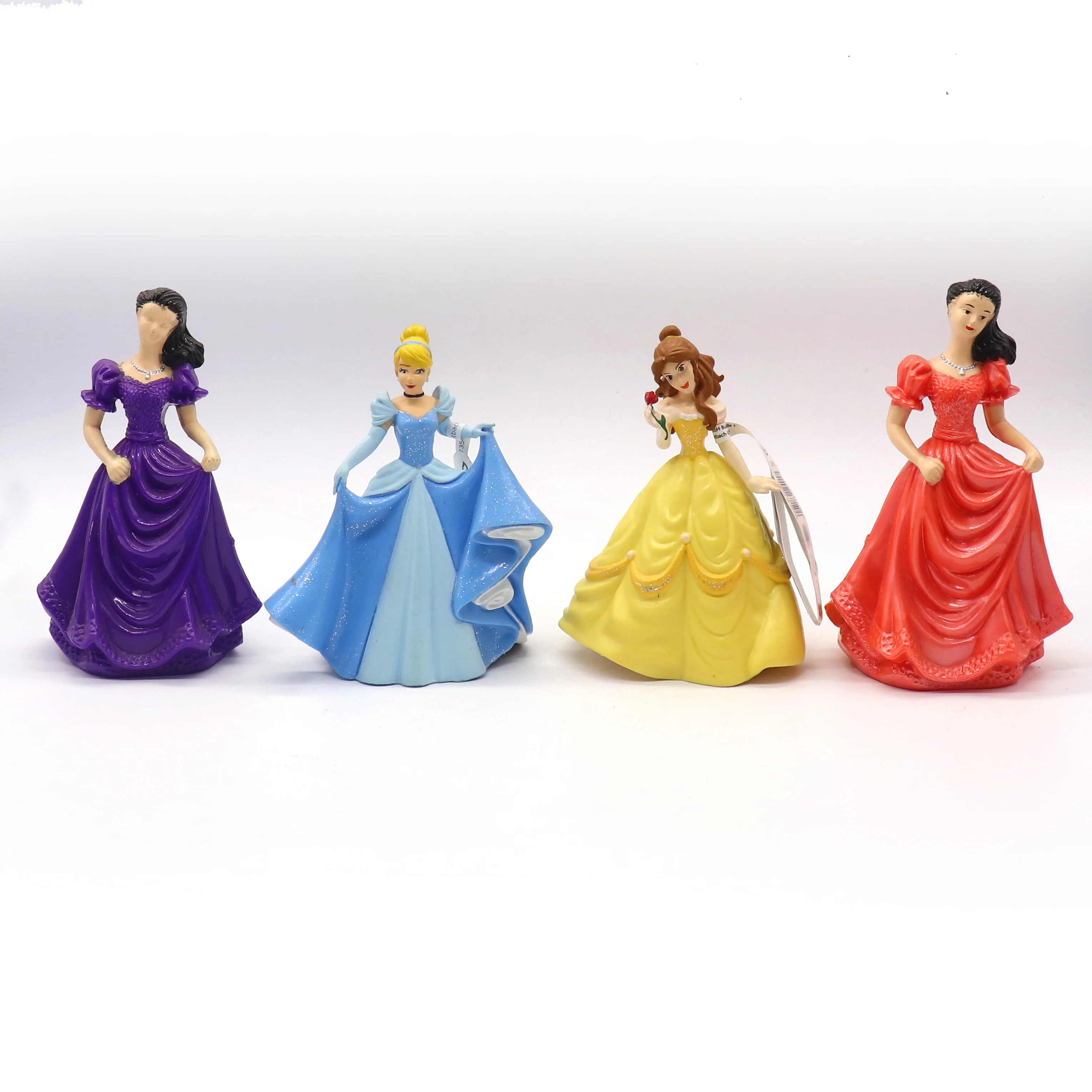 OEM factory made plastic collection frozen princess figurines toy