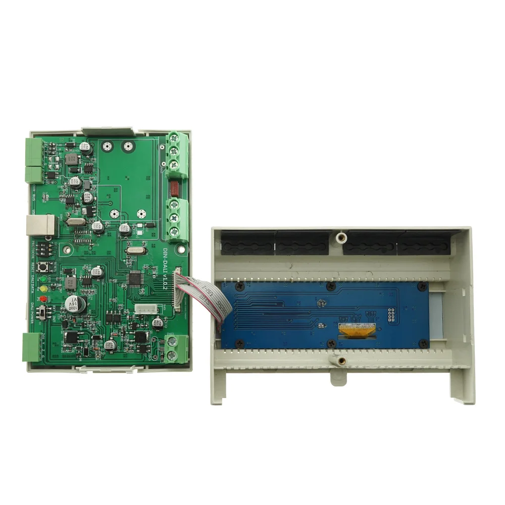 RS-485 Modbus система управления освещением DC24V Din Rail DALI осветительная Master Controller